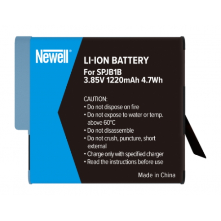 Newell SPJB1B - zamiennik, akumulator SPJB1B do GoPro Hero 6 / 7 / 8 (1220mAh, 3.85V)